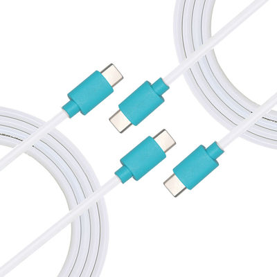 100W PD metalen koppen Duurzame USB C snellaadkabel met TPE-coating voor MacBook CE-gecertificeerd