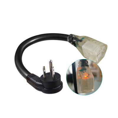 Heavy Duty 18AWG 1.2M Power Extension Cord, 3 Prong Plug to Socket Outlet voor huishoudelijke apparaten/workshop