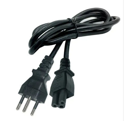 Zwitserse SEV tot C13 Power Cord 1.2M Zwart PVC RoHS Compliant