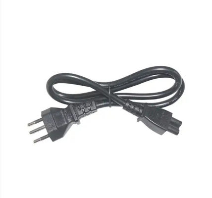 Zwitserse SEV tot C13 Power Cord 1.2M Zwart PVC RoHS Compliant