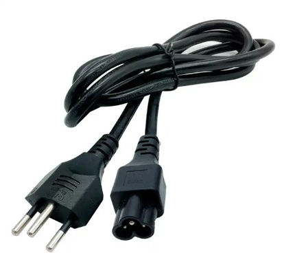 Zwitserse SEV tot C13 Power Cord 1.2M Zwart PVC RoHS Compliant