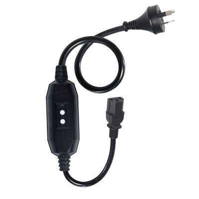 AU 3P tot en met C13 Power Cord RCD Safety Plug voor computers Datacenters met AU-standaardcertificering