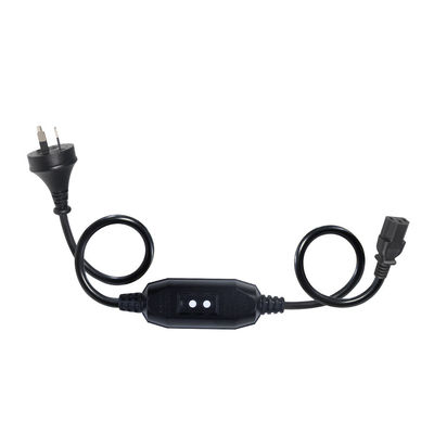 AU 3P tot en met C13 Power Cord RCD Safety Plug voor computers Datacenters met AU-standaardcertificering