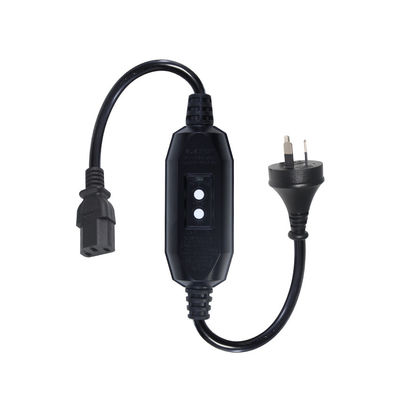AU 3P tot en met C13 Power Cord RCD Safety Plug voor computers Datacenters met AU-standaardcertificering