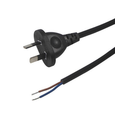 Hoge efficiëntie zware belasting flexibel AU 2P / 3P tot gestript 2C / 3C stroomkabel voor huishoudelijke apparaten industriële apparatuur