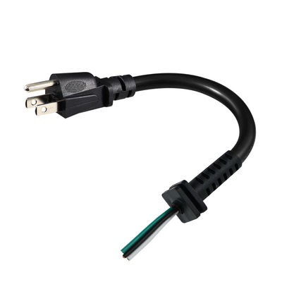 Hoge flexibiliteit SR-stroomkabel NEMA 5-15P naar SR-plug voor industriële apparatuur/medische hulpmiddelen 15A 120V 60Hz)