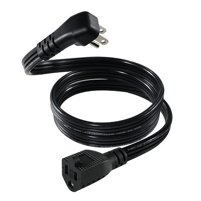14 AWG SPT-3 Flat Wire Power Cord NEMA 5-15P tot 5-15R Straight Blade Plug 15A 125V Flexible Cable voor industrieel/thuisgebruik