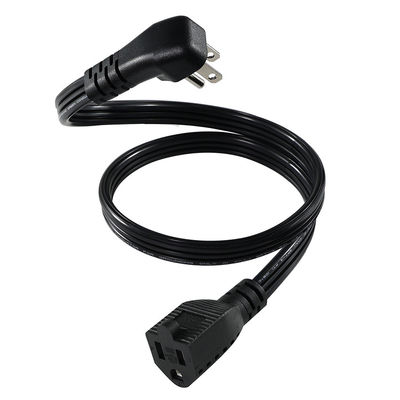 14 AWG SPT-3 Flat Wire Power Cord NEMA 5-15P tot 5-15R Straight Blade Plug 15A 125V Flexible Cable voor industrieel/thuisgebruik