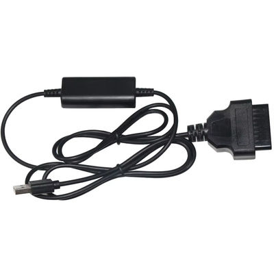 USB-naar-OBD-spanningsverhogerkabel 5V tot 12V Step Up-omvormer voor laadsystemen voor voertuigen met kortsluitbescherming (Input 5V Output 12V)
