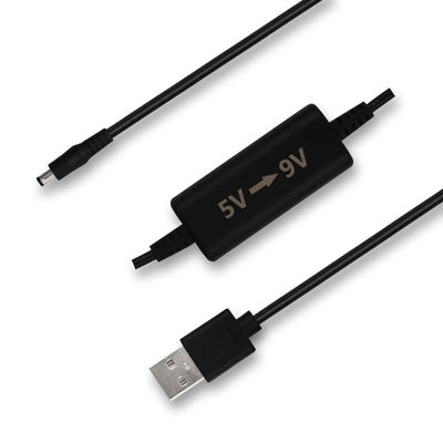 USB tot DC 5V 12V Step Up Spanningsomvormerkabel met overbelastingbescherming - Voor zonnepaneel/draagbaar apparaat, 36W waterdichte voedingsadapter