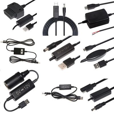 12V tot 9V/5V DC-DC Buck Converter Module USB A naar Micro-USB voor DIY Electronics/Power Supply met kortsluitbescherming