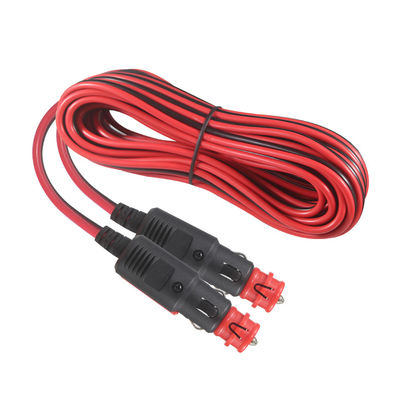 Dual Male 12V/24V Cigarette Lighter Extension Cord Heavy-Duty voor auto, camper, buitengebruik - 3FT/5FT Waterdicht Universele