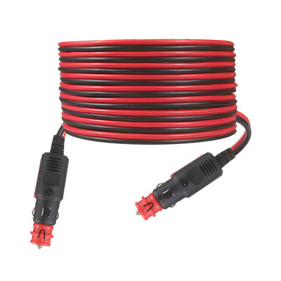 Dual Male 12V/24V Cigarette Lighter Extension Cord Heavy-Duty voor auto, camper, buitengebruik - 3FT/5FT Waterdicht Universele