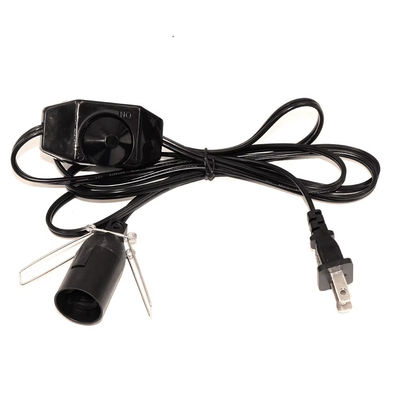 NEMA 1-15P tot E14 Socket Adapter Cable met dimmer, Power Plug Converter voor lamphouder SPT-2 18AWG