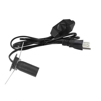 Verstelbare NEMA5-15P E14 Adapter kabel Dimmable Socket Converter met 303 Switch