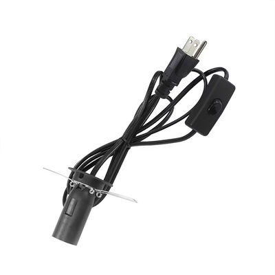 Verstelbare NEMA5-15P E14 Adapter kabel Dimmable Socket Converter met 303 Switch