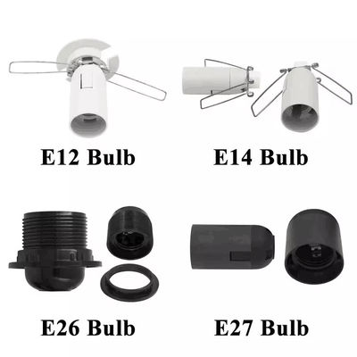 Duurzame EU-plug E27 lamphouderkabel met 303 schakelaar en 2-prongs stopcontact voor binnen-/buitenverlichting - CE-gecertificeerd (220-240V)
