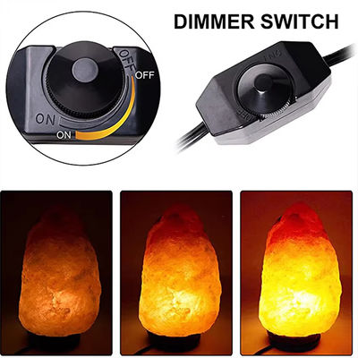 UK Plug E27 Dimmable Lamp Holder Cable met roterende schakelaar voor slaapkamer/kantoorverlichting, 110V-240V, keramische stopcontact (IP44)