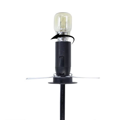 UK Plug E14 Bulb Holder Adapter Cable met verstelbare dimmer switch & CE-certificering - BS1363 Standard Safety Lighting Accessories