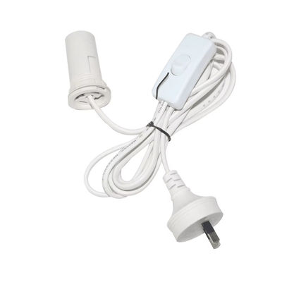 AU Plug to E27 Lamp Socket Converter, 303 Switch Bulb Adapter 250V 10A voor plafondventilator / lichtinstallatie