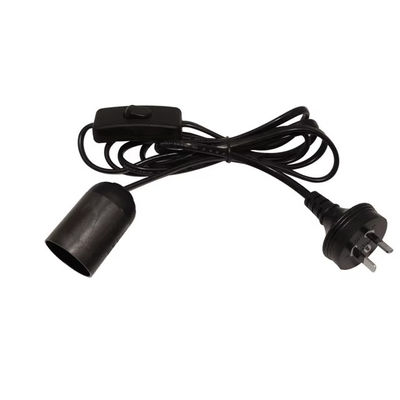AU Plug to E27 Lamp Socket Converter, 303 Switch Bulb Adapter 250V 10A voor plafondventilator / lichtinstallatie