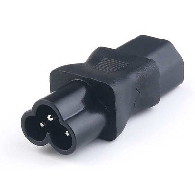High-Current Universal C13 to C6 Power Adapter Plug 3 Prong Input for Data Center/Office Appliances 100-240V 10A CE Certified