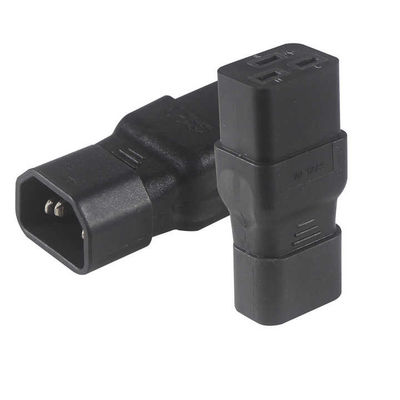 Industrial-Grade 3-Prong C19 to C20 Power Plug Adapter for Data Centers/Server Racks, 15A 250V, CE Certified, Waterproof Design
