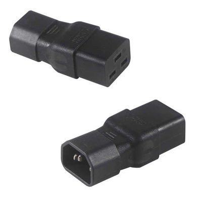 Industrial-Grade 3-Prong C19 to C20 Power Plug Adapter for Data Centers/Server Racks, 15A 250V, CE Certified, Waterproof Design