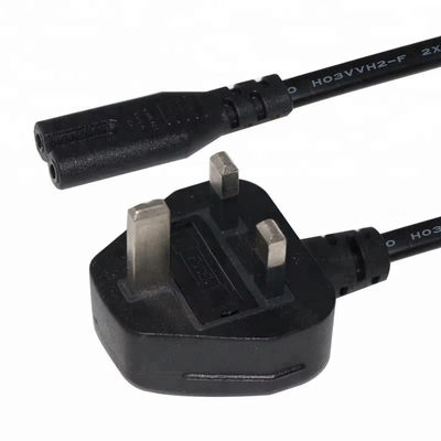 UK to C7 Power Cord Cable 1.5M 250V 2.5A 18AWG Flexible PVC voor Nintendo Switch/Speakers/Laptop Power Supply Adapter
