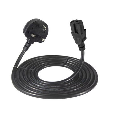 UK Standard C15 Power Cord Heavy Duty Kettle Lead 3-Pin Plug to IEC C15 Cable for Water Boiler Coffee Machine met opties