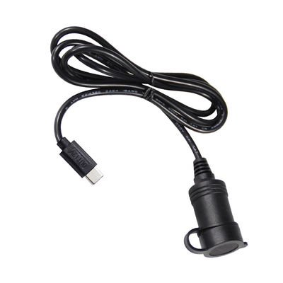 12V 24V Dual Input USB-C Car Charger Adapter Converter voor het opladen van voertuigen met QC3.0 Fast Charge & Safety Protection