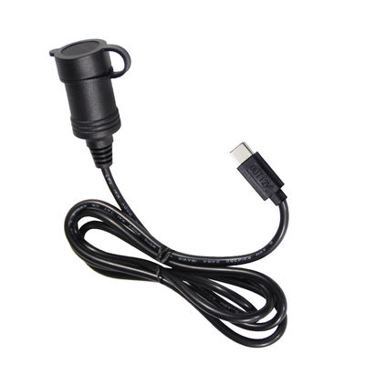 12V 24V Dual Input USB-C Car Charger Adapter Converter voor het opladen van voertuigen met QC3.0 Fast Charge & Safety Protection