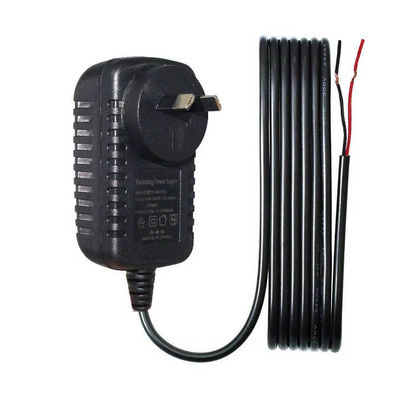 240V 60Hz AU 2-pins stekker naar gestripte draad voedingsadapter