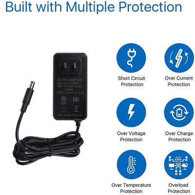 Universele inlaat AC 220V tot DC 1A 2A stroomadapter 12V 15V 18V 24V verstelbare voeding voor elektronische apparaten