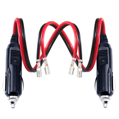 12V auto-aansteker aansluiting op Faston 850 terminal connector kabel voor stroomvoorziening DIY toepassingen