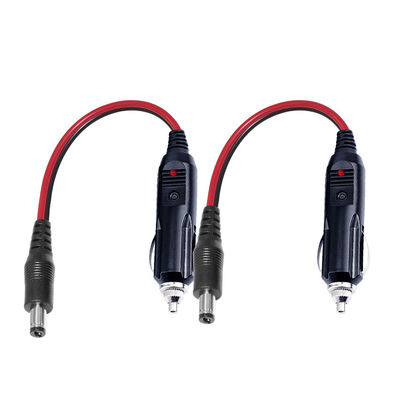 12V auto sigarettenanker aansluiting op DC-connector stroomkabel voor dash cam router koeler en doe-het-zelf apparaten