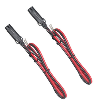 SAE naar vertinde koperdraad stroomkabel voor 12V 24V batterij opladen zonnepaneel DIY aansluiting