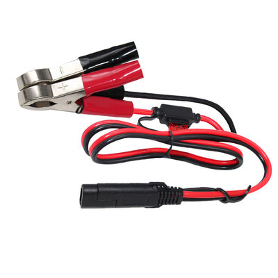 SAE naar Alligator Clip Power Cable voor 12V batterij opladen Zonnepaneel Inverter Automotive en DIY gebruik