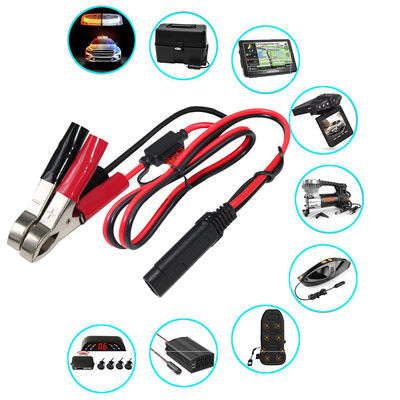 SAE naar Alligator Clip Power Cable voor 12V batterij opladen Zonnepaneel Inverter Automotive en DIY gebruik