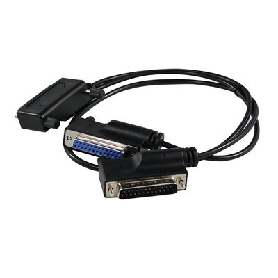 DB25 mannelijke tot vrouwelijke parallelle verlengkabel met afgeschermde 25-pin connector voor printer PC CNC seriepoort apparaat
