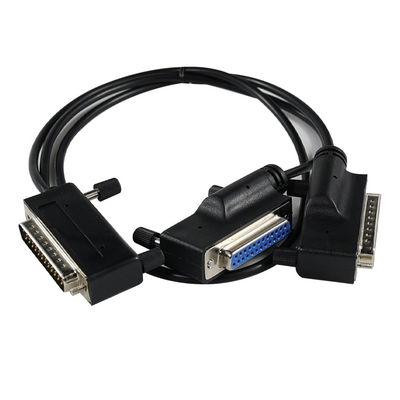 D-Sub gemengde contactconnector met voedings- en signaalpinnen voor communicatie-interface van industriële automatiseringsapparatuur