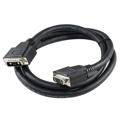 D-Sub gemengde contactconnector met voedings- en signaalpinnen voor communicatie-interface van industriële automatiseringsapparatuur