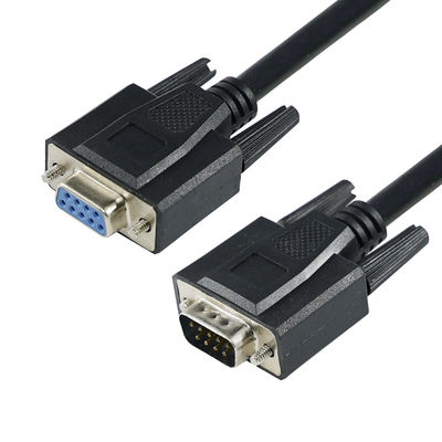 DB9 mannelijke naar vrouwelijke seriële verlengkabel met 9-pin RS232-connector voor PC-modem CNC-communicatiepoort