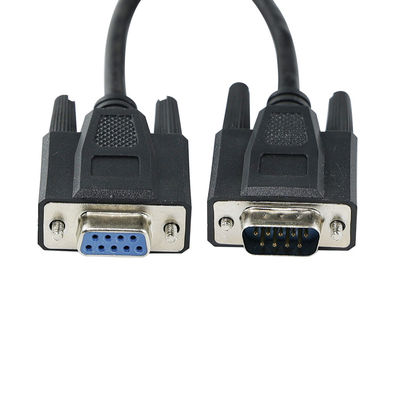 DB9 mannelijke naar vrouwelijke seriële verlengkabel met 9-pin RS232-connector voor PC-modem CNC-communicatiepoort