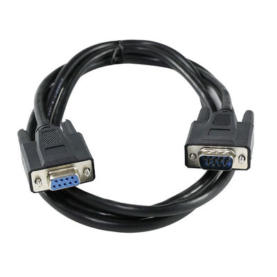 DB9 mannelijke naar vrouwelijke seriële verlengkabel met 9-pin RS232-connector voor PC-modem CNC-communicatiepoort