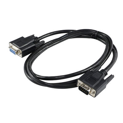 DB9 mannelijke naar vrouwelijke seriële verlengkabel met 9-pin RS232-connector voor PC-modem CNC-communicatiepoort