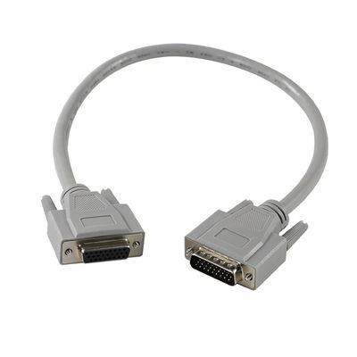DB26 Mannelijke tot vrouwelijke parallelle verlengkabel met 26-pin D-subconnector voor industriële apparatuur en CNC-signaaloverdracht