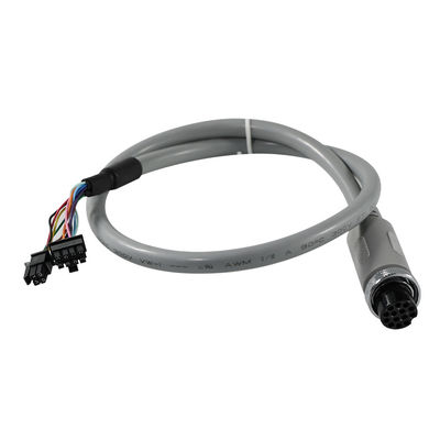 Waterdichte M12 14-pin vrouwelijke cirkelvormige verbindingskabel met open draad einde voor sensorsignaaloverdracht of industriële automatisering