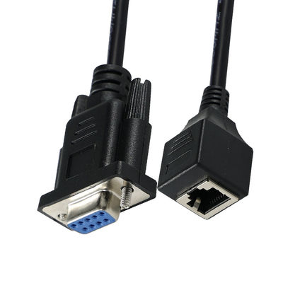 DB9 naar RJ45 Seriële Consolekabel voor Cisco Routers en Switches RS232 Mannelijk naar Ethernet Adapterkabel, 1,2m / 1,5m / 1,8m