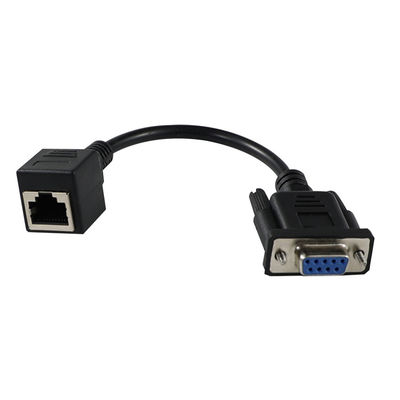 DB9 naar RJ45 Seriële Consolekabel voor Cisco Routers en Switches RS232 Mannelijk naar Ethernet Adapterkabel, 1,2m / 1,5m / 1,8m